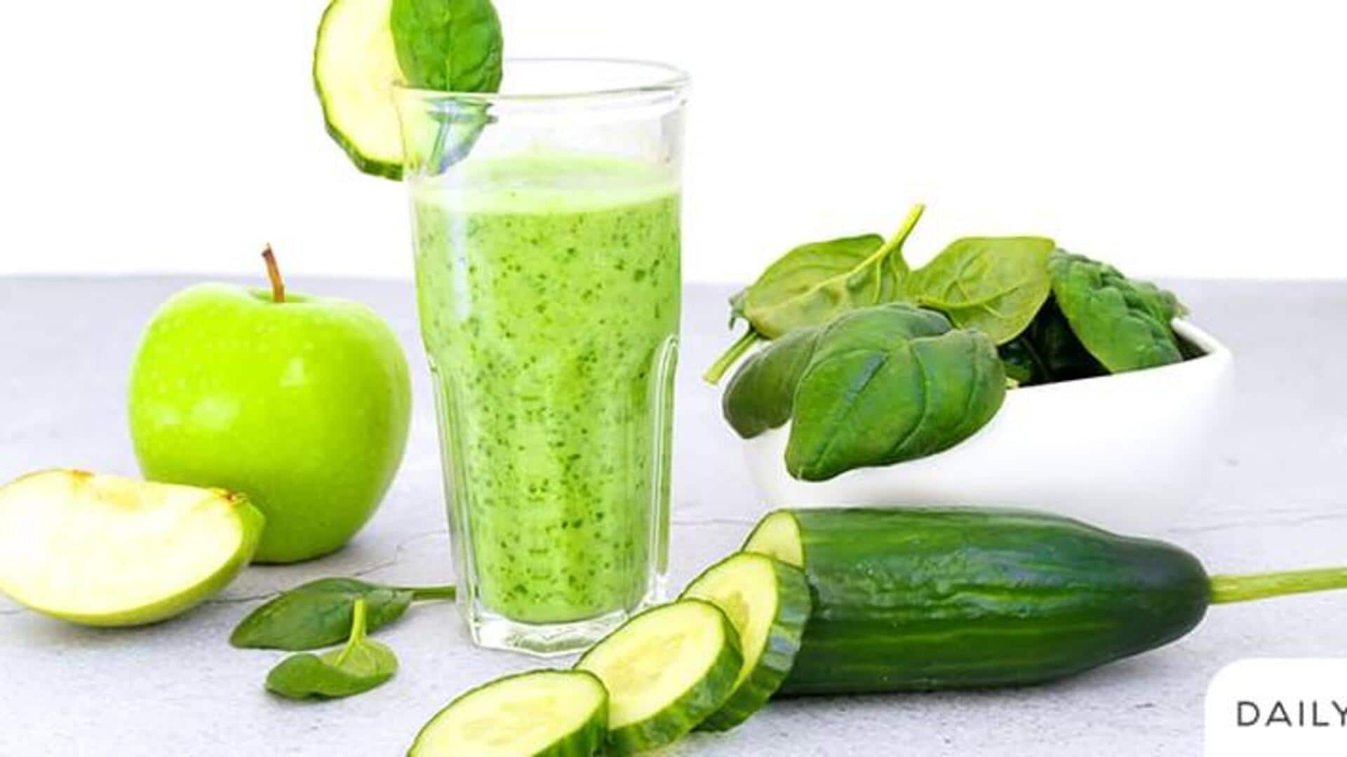 5 วิธีเพิ่มความสดชื่นด้วยน้ำผักที่ดื่มได้