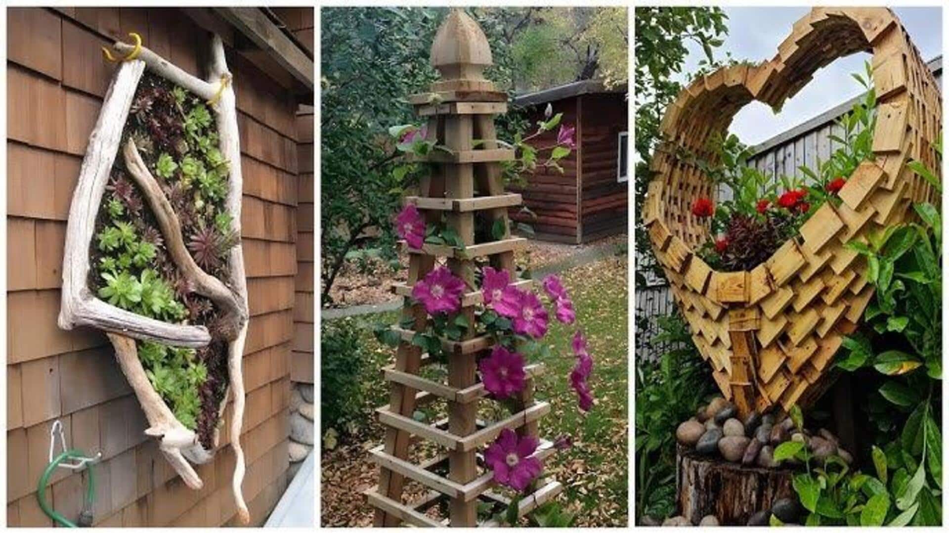 ไอเดียสร้างสรรค์ของตกแต่งจากธรรมชาติในสวนบ้านคุณ