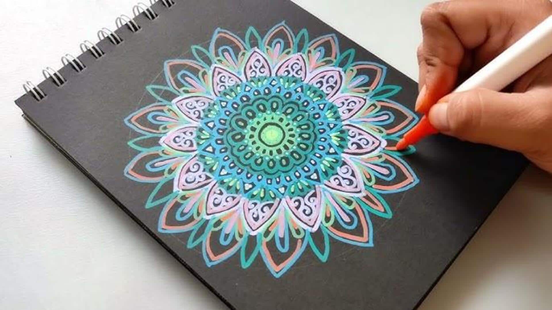 พัฒนาสมาธิของคุณด้วยศิลปะมันดาลา