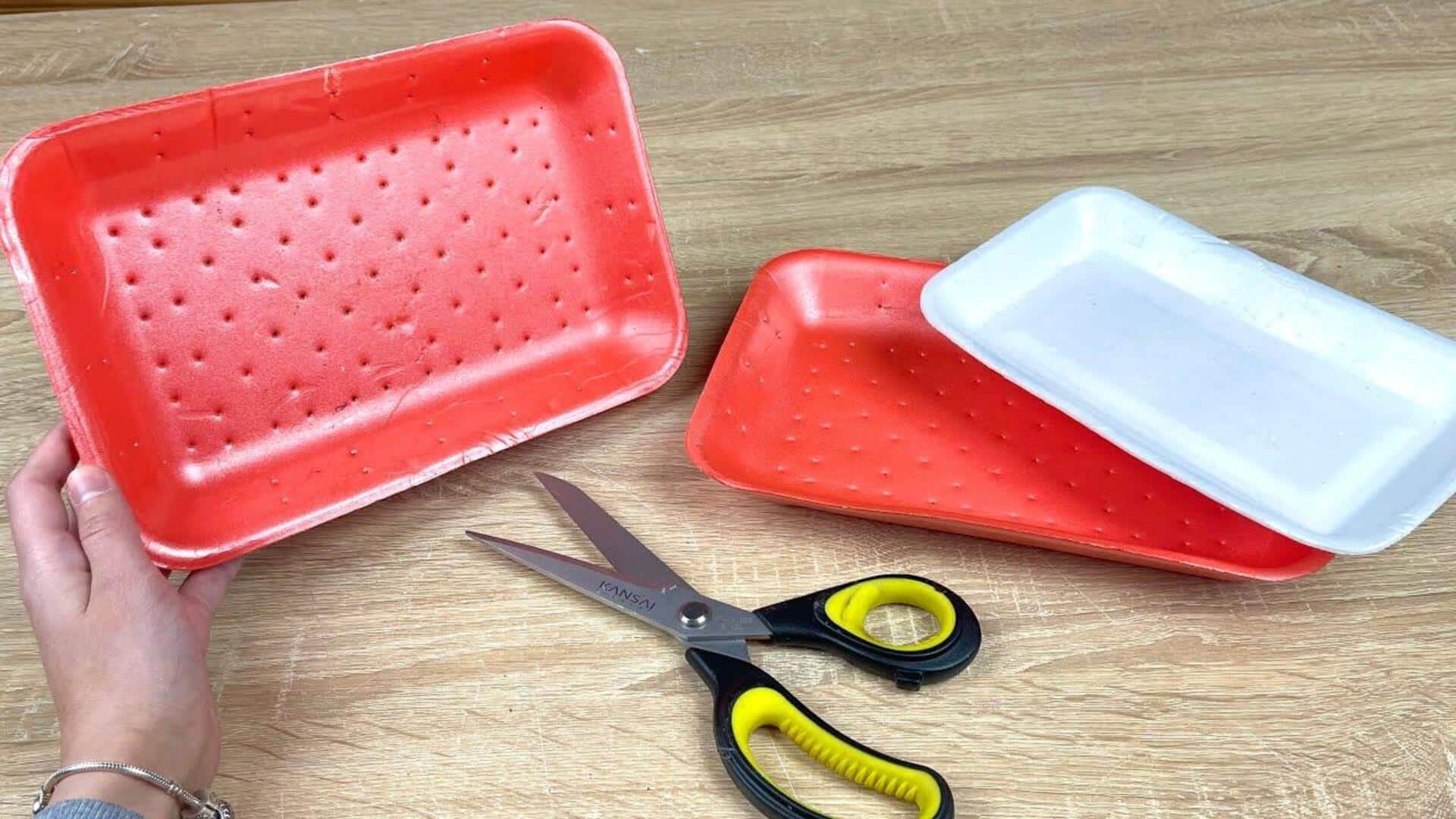 ใช้ถาดโฟมซ้ำอย่างชาญฉลาด เพื่อการประหยัด