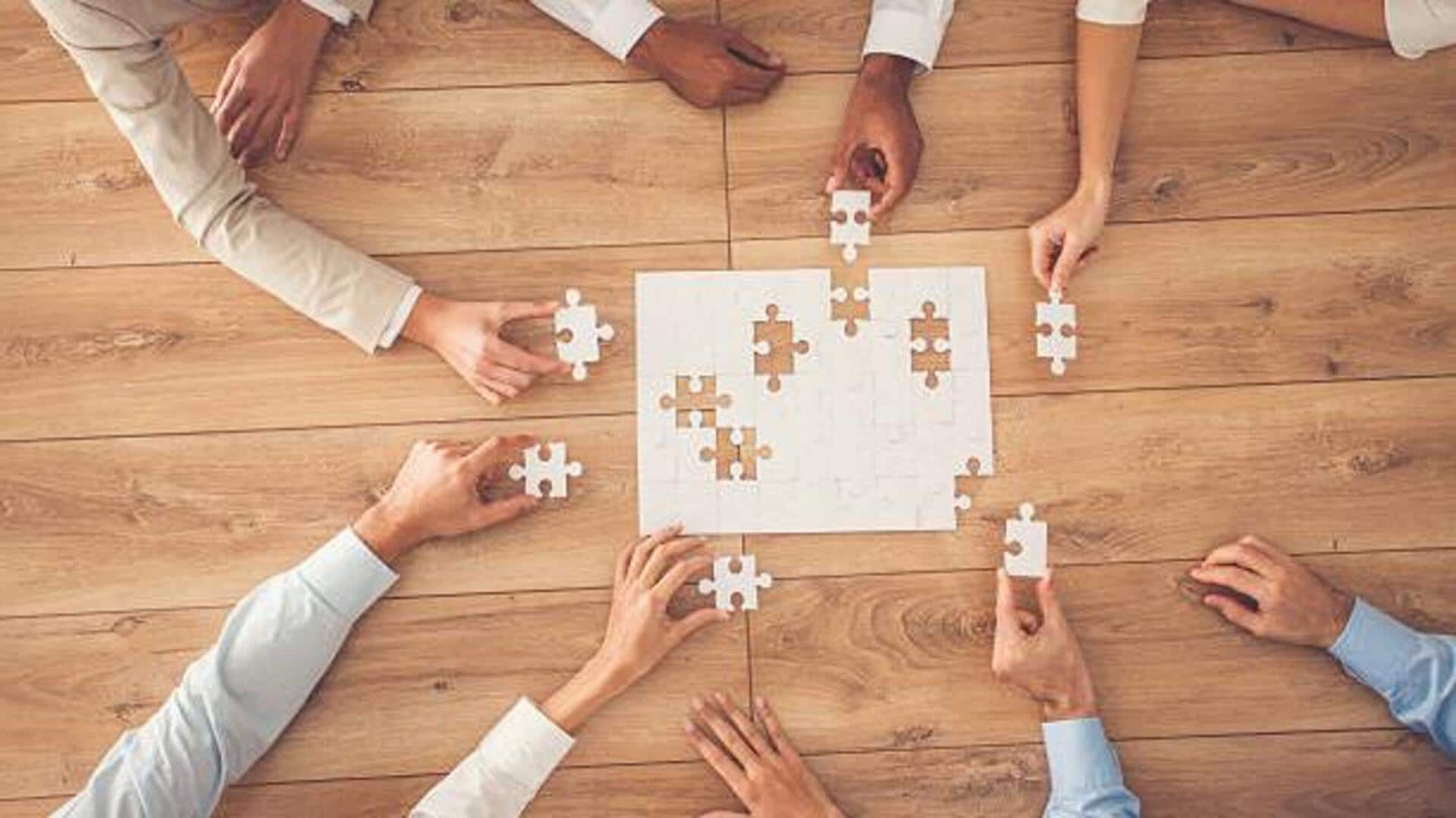 สร้างความสัมพันธ์ด้วยการต่อจิ๊กซอว์ร่วมกัน