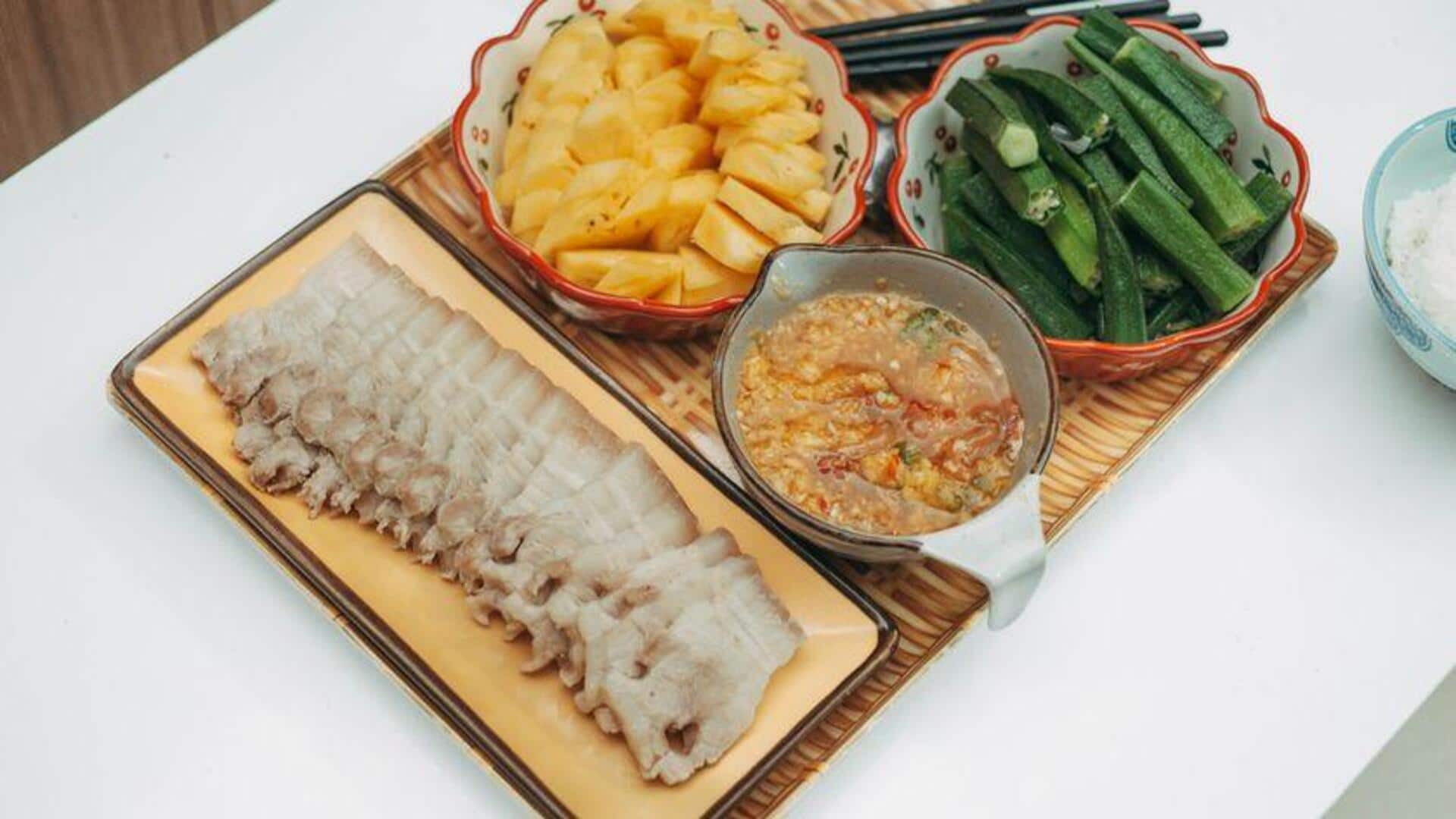 ชัทนีสับปะรดรสเผ็ดสำหรับข้าว