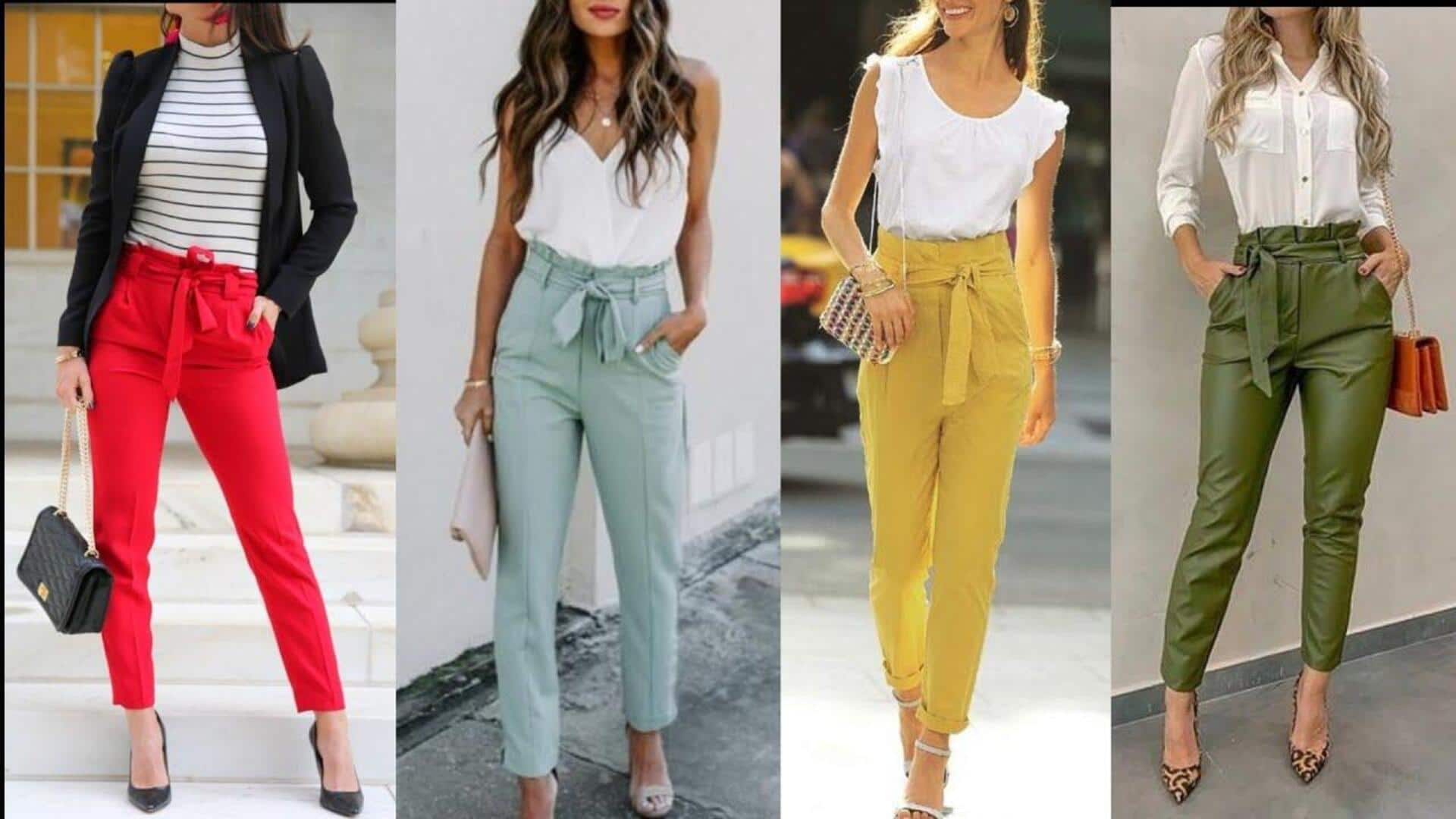 5 สไตล์การแต่งตัวที่เข้ากับกางเกงผูกเอว