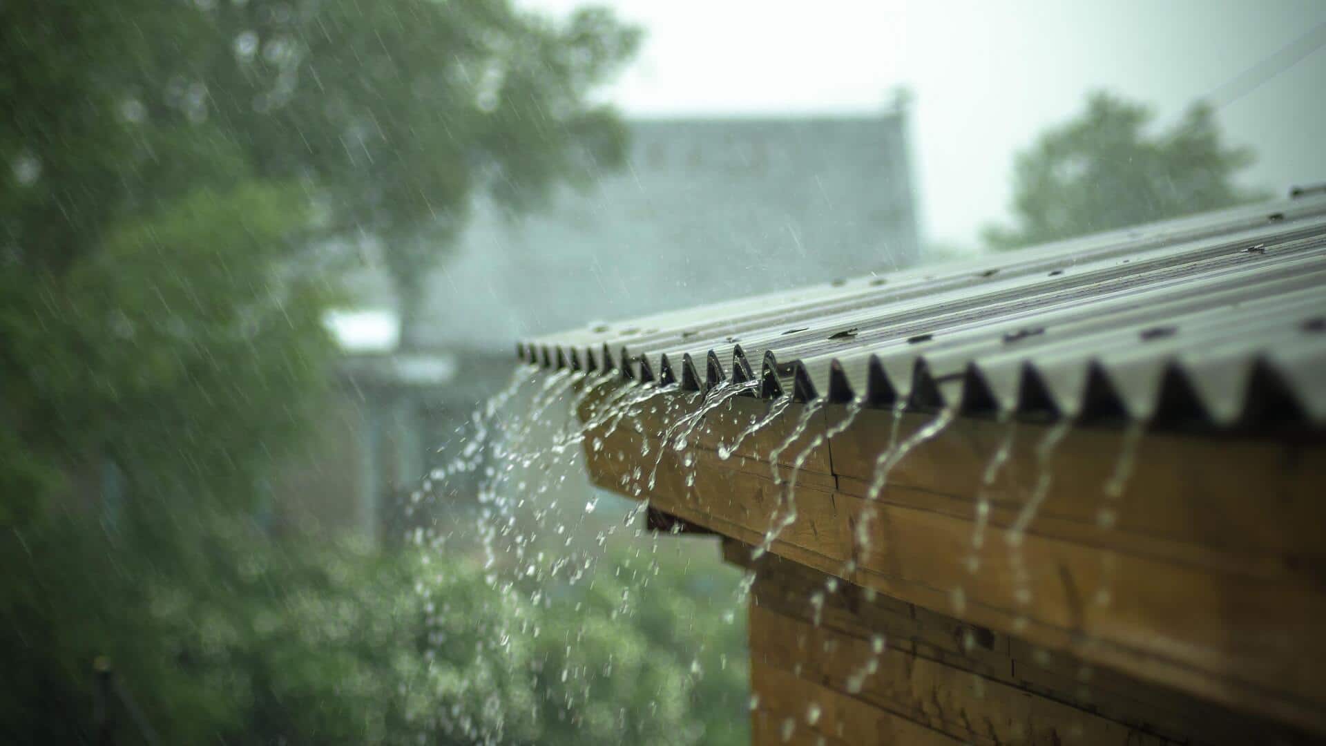 เก็บน้ำฝนอย่างประหยัดสำหรับบ้านในเมือง