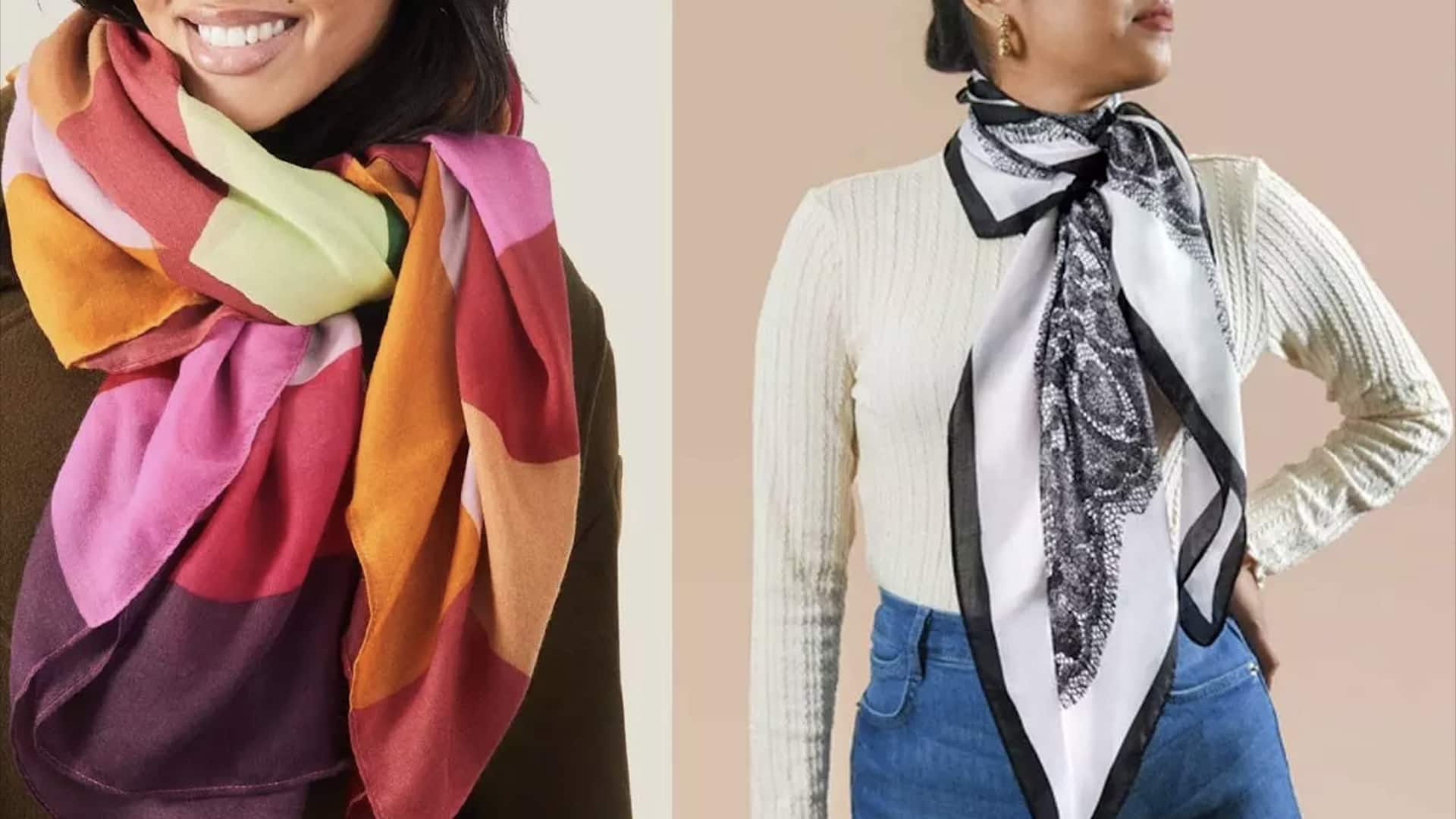 5 สไตล์แมตช์ลงตัวกับผ้าพันคอคานชิพราม