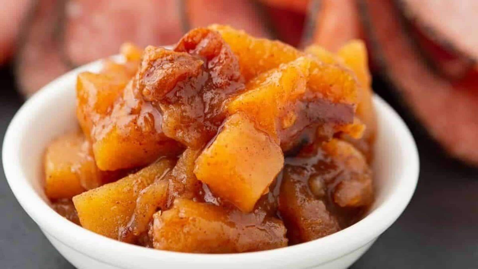 ชัทนีผลไม้เขตร้อน รสเปรี้ยวจี๊ดจ๊าด