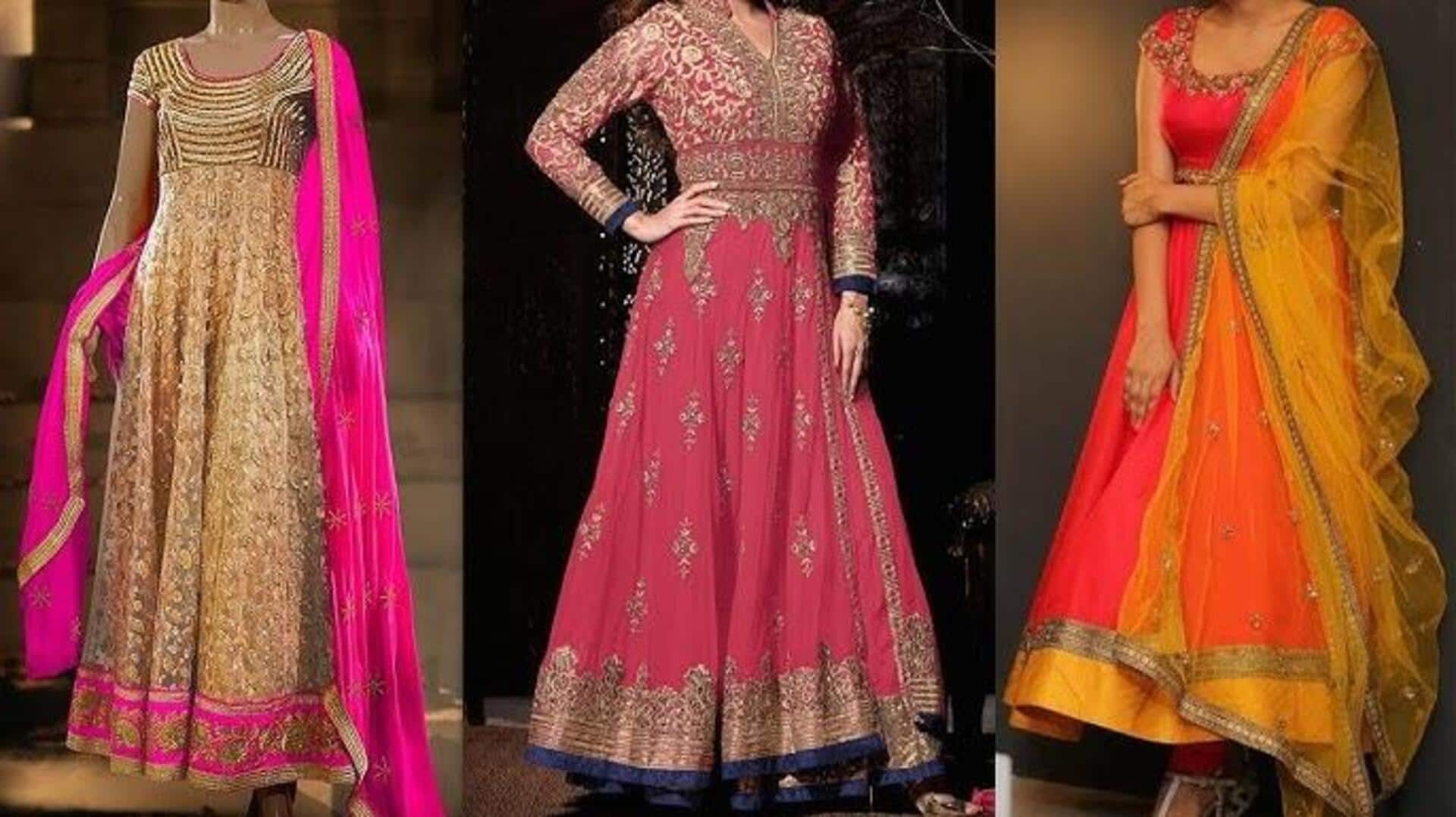 5 สไตล์การพาดผ้าคลุมแมตช์สวยกับชุดอนาร์คาลี