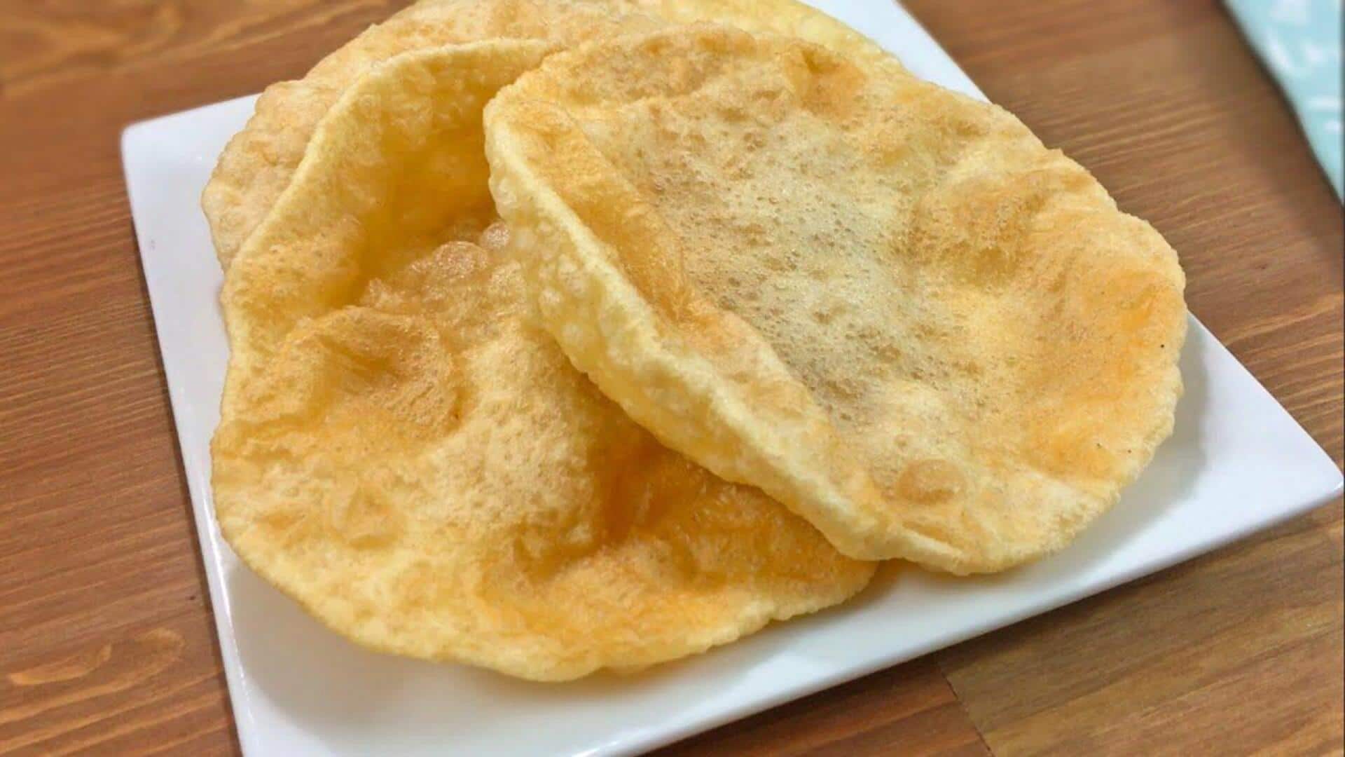 วิธีทำปุรีอินเดียฟูฟูง่ายๆ ที่บ้าน