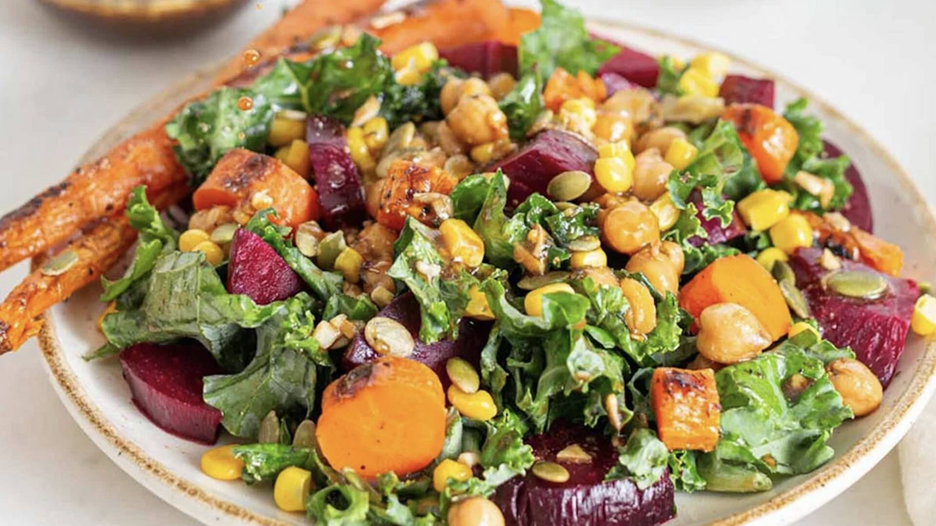 บีทรูทอบกับถั่วลูกไก่ เมนูสุขภาพอร่อยได้ทุกเวลา