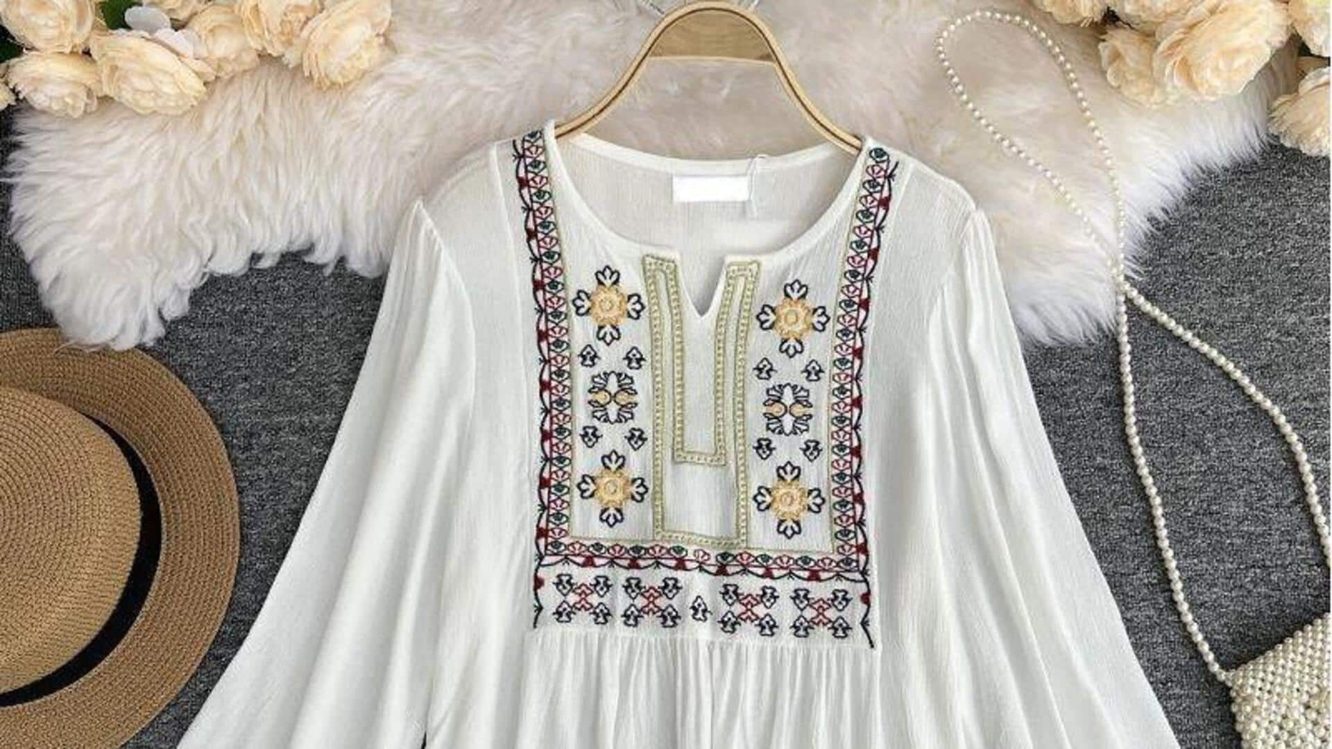 5 สไตล์แมตช์เสื้อปักอย่างลงตัว