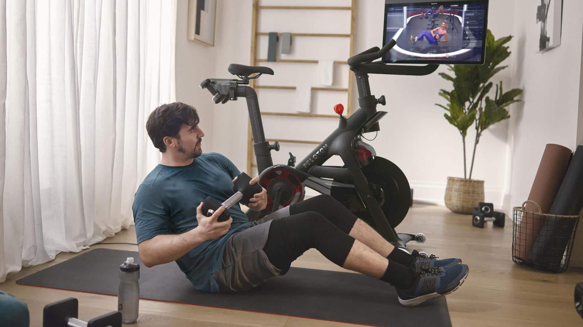 ปั่นจักรยานเพื่อเสริมสร้างกล้ามเนื้อแกนกลาง