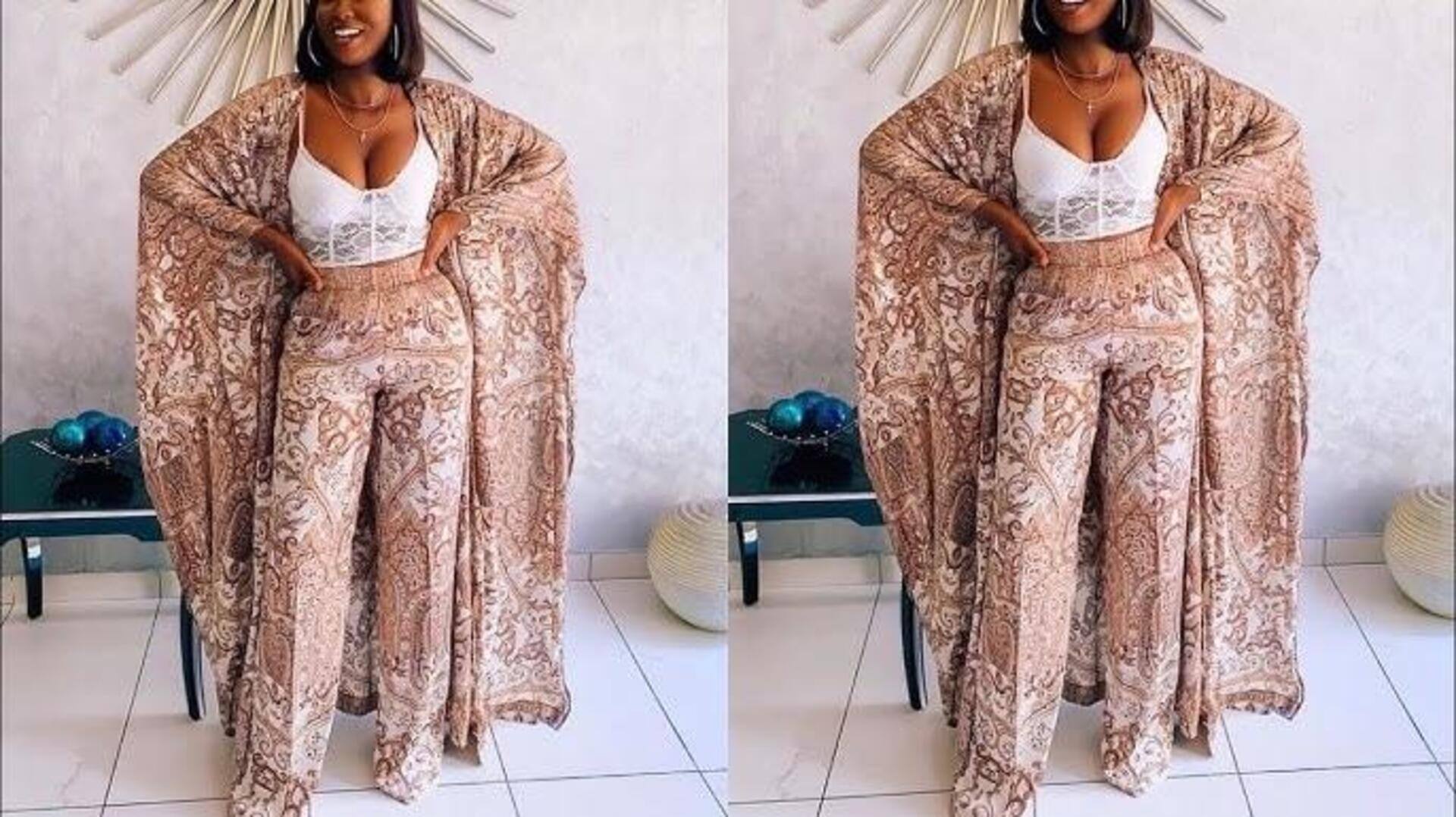 5 สไตล์กิโมโนที่แมตช์กับกางเกงพาลาซโซ่ได้อย่างลงตัว