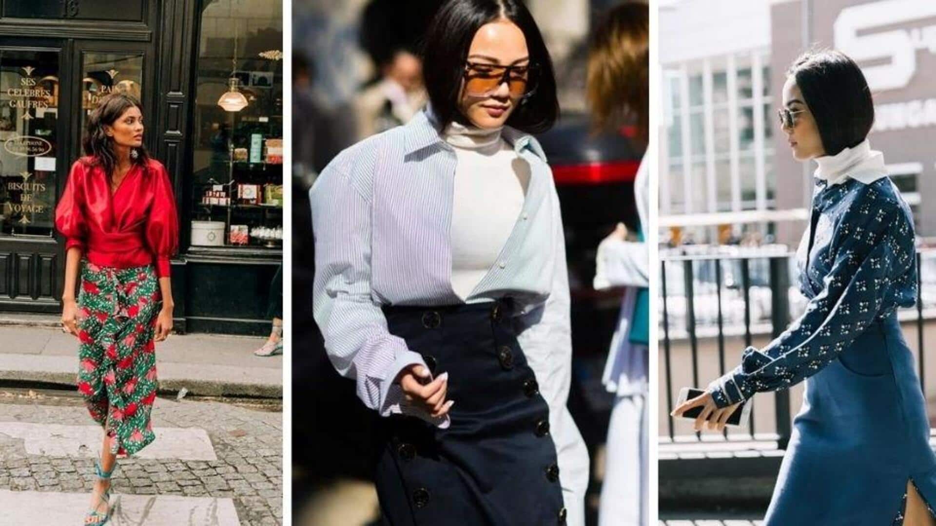 5 สไตล์เสื้อวินเทจที่เข้ากับกระโปรงดินสอ