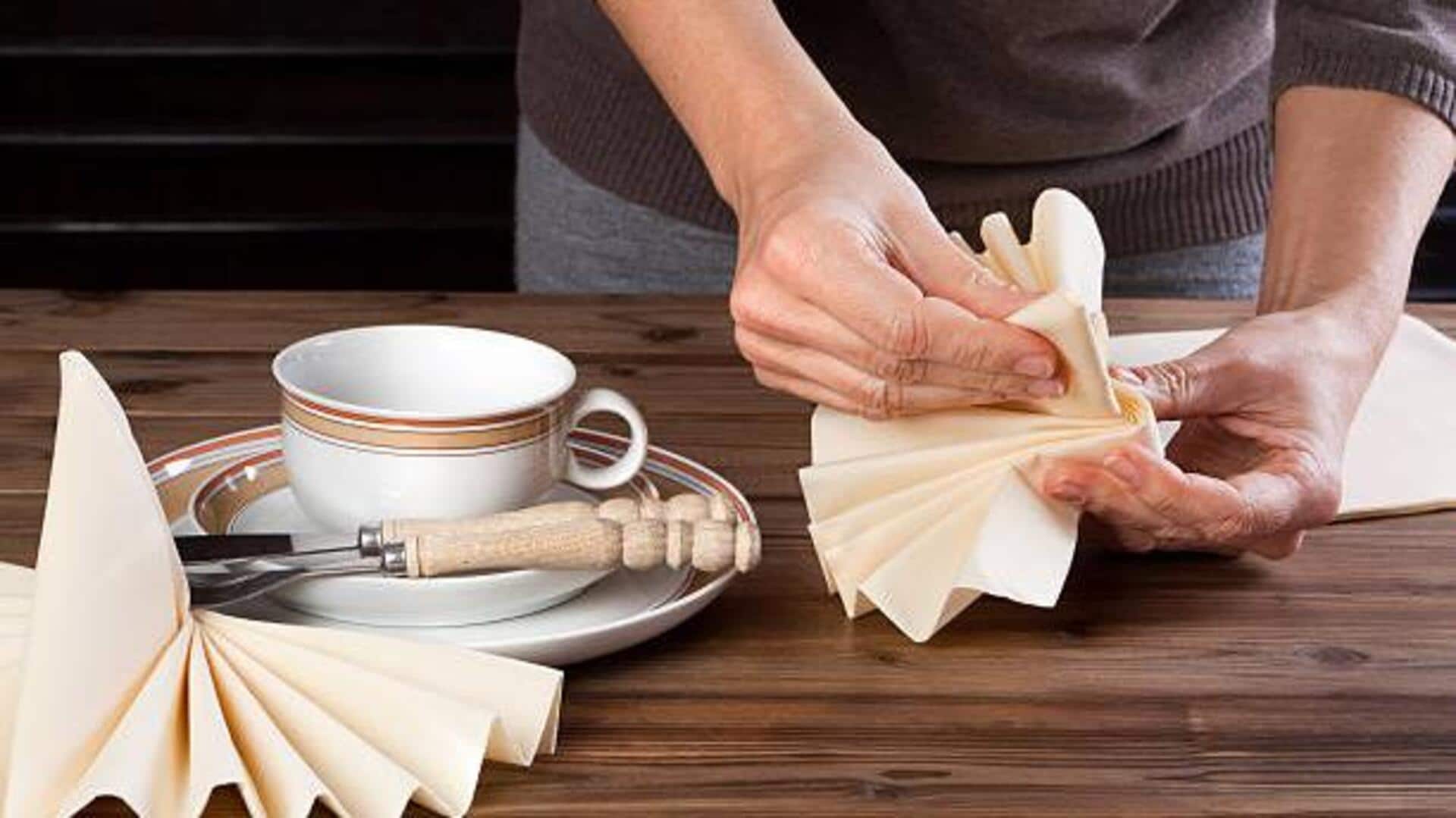 การใช้ผ้าเช็ดปากซ้ำหลายครั้งช่วยให้ชีวิตง่ายขึ้น