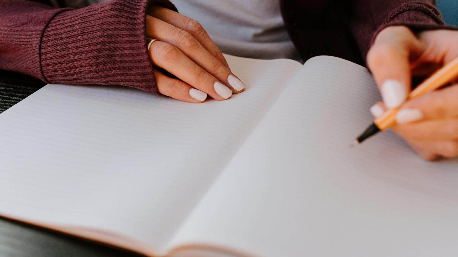 ปรับนิสัยประจำวันด้วยการเขียนด้วยมือ: 5 วิธีง่ายๆ