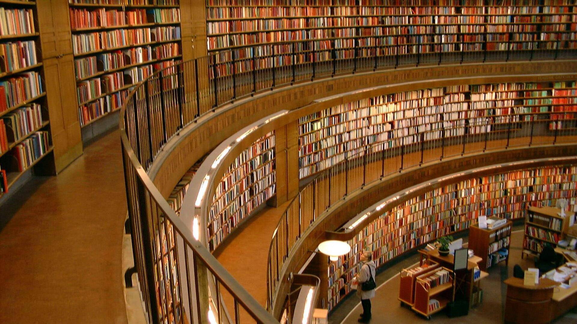 5 ห้องสมุดที่น่าทึ่งในสตอกโฮล์ม