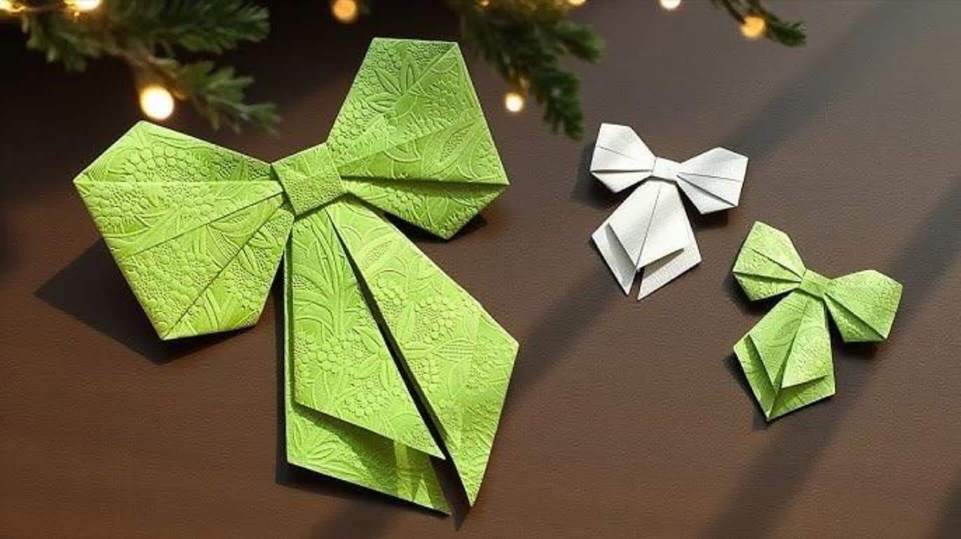 ไอเดียใช้ริบบิ้นของขวัญเก่าให้คุ้มค่า