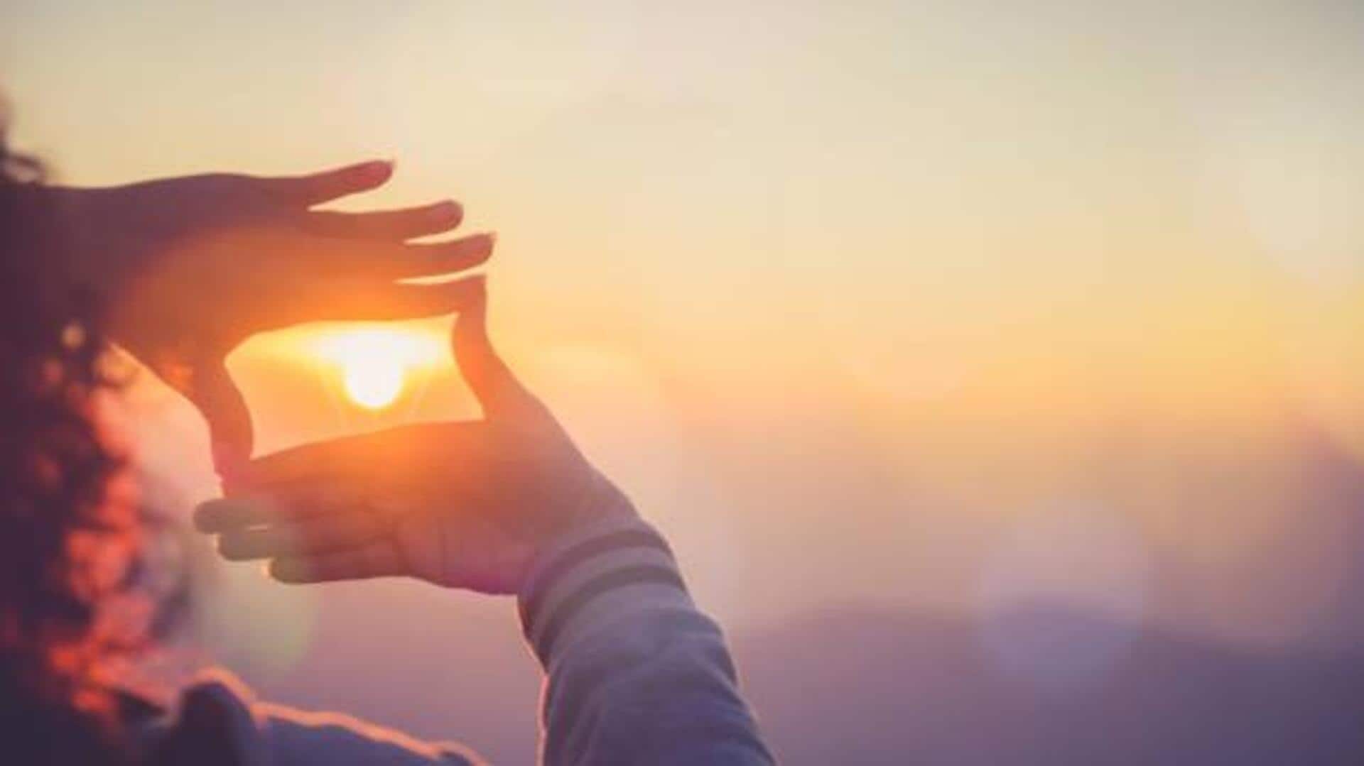 การพัฒนาความอดทนด้วยการมองดวงอาทิตย์อย่างค่อยเป็นค่อยไป