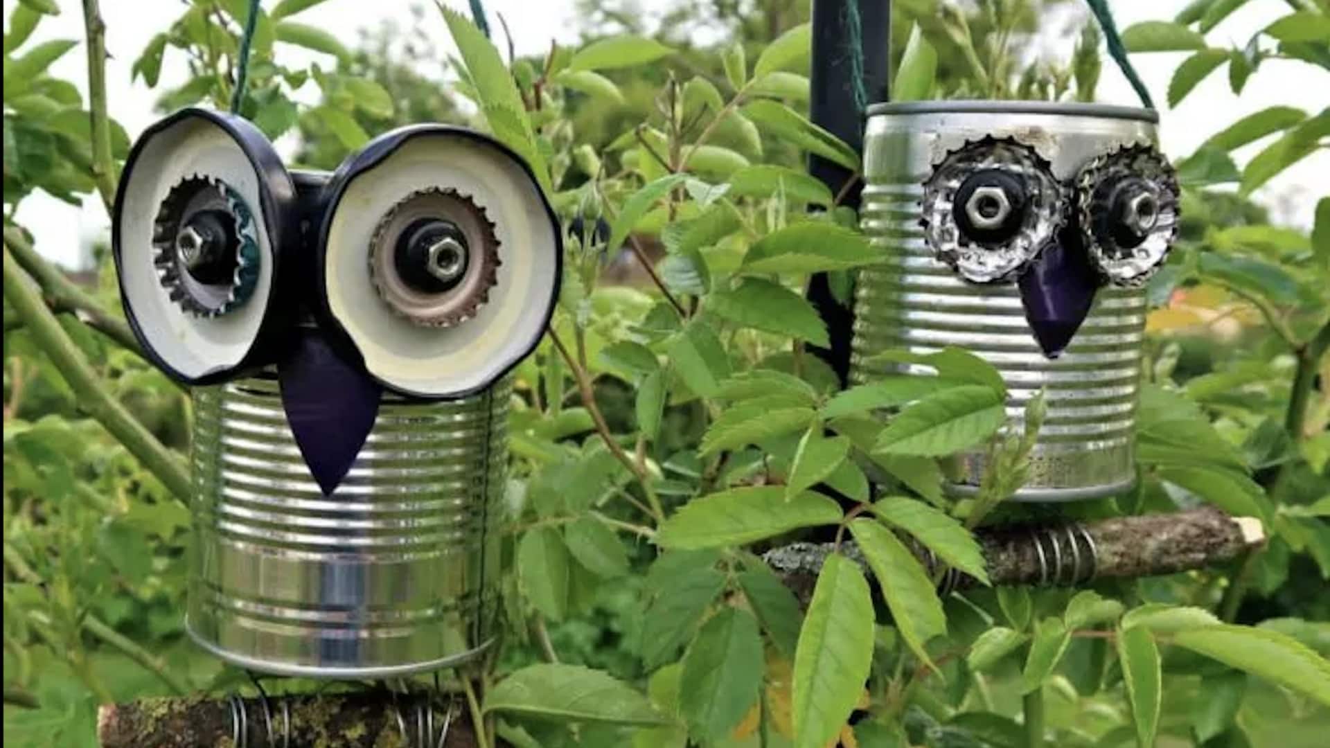 ไอเดียแต่งบ้านจากกระป๋องกาแฟเก่าสุดครีเอต 