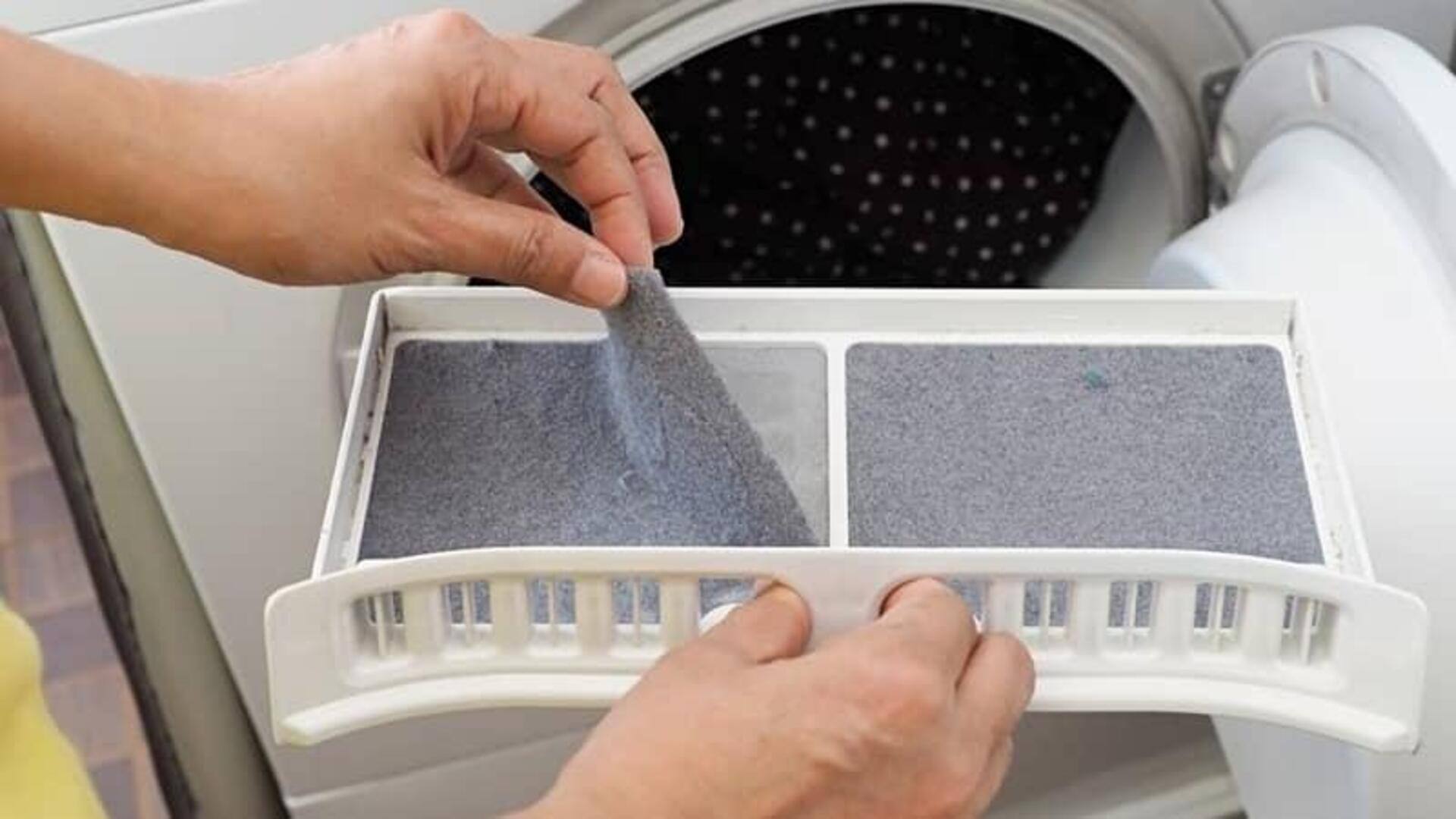 เปลี่ยนขนซักผ้าเป็นแผ่นกรองอากาศฟรี