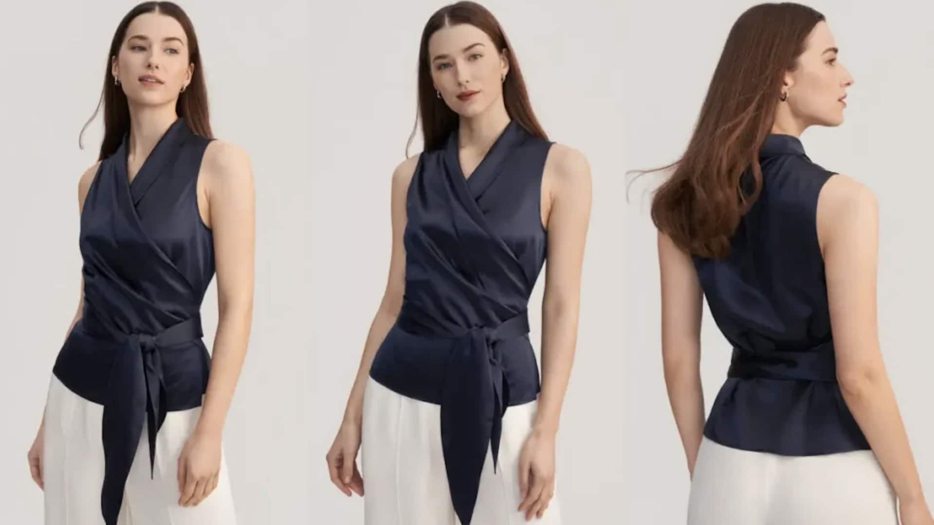 5 สไตล์แมตช์เสื้อเบลาส์พันรอบตัวได้ลงตัว