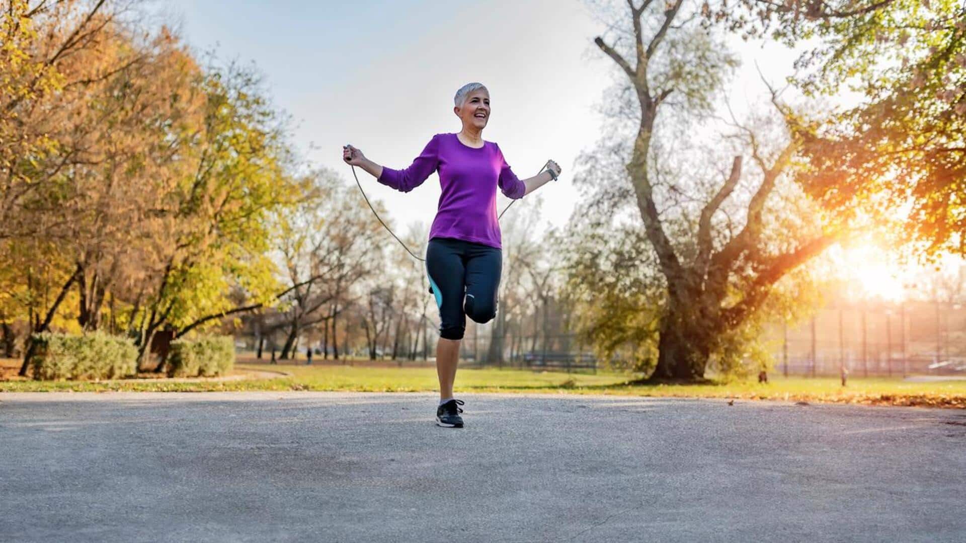 การฝึกเดินตามจังหวะเพื่อเสริมสร้างการประสานงานของร่างกาย