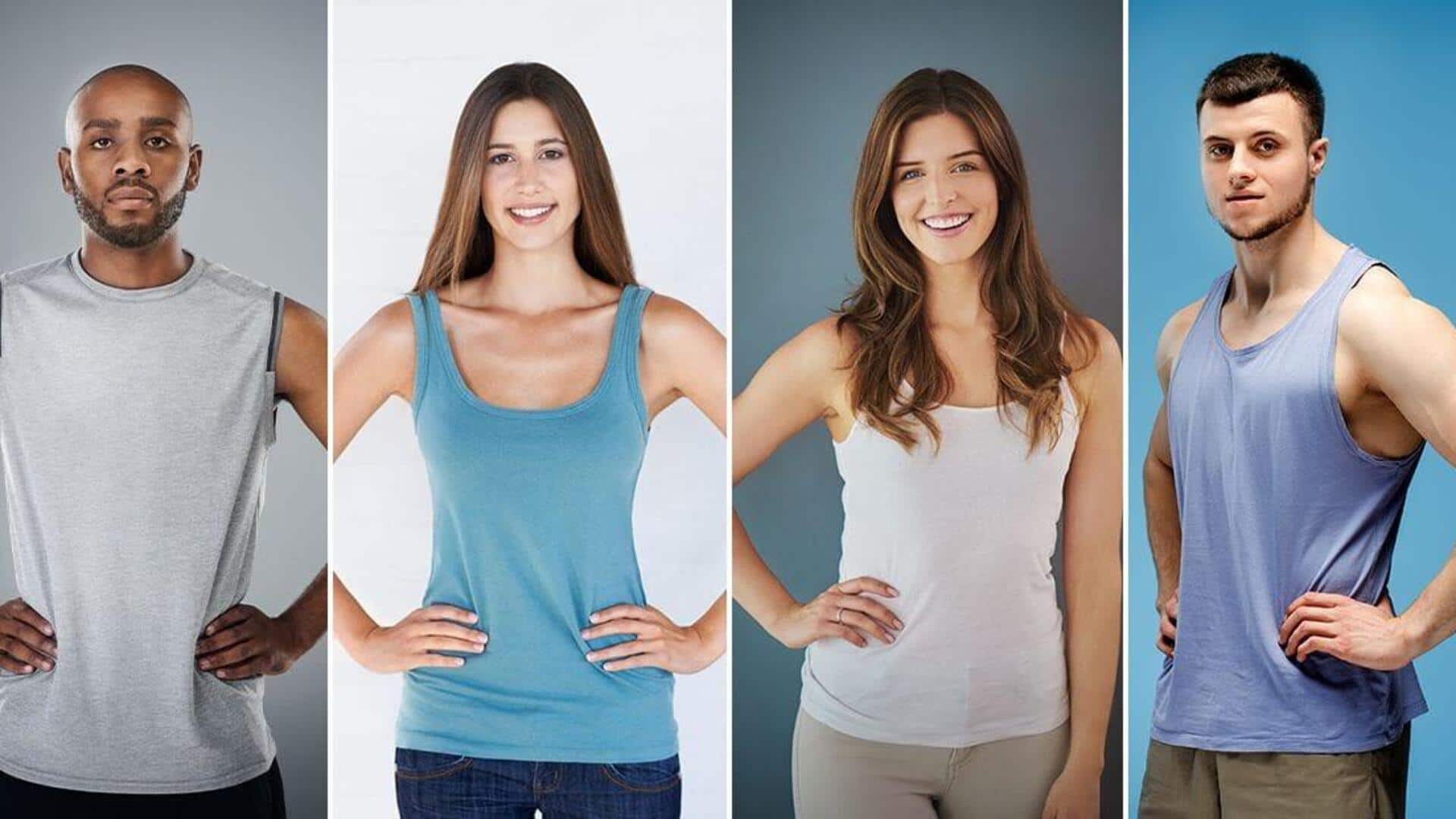 5 สไตล์แมตช์เสื้อกล้ามผ้าฝ้ายให้ดูดีทุกโอกาส