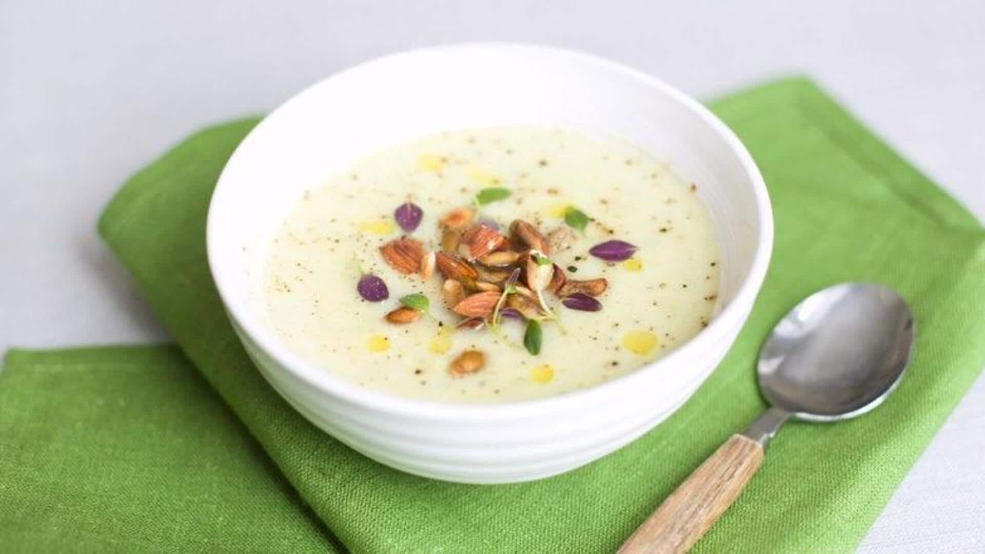 สูตรอาหารเจ ซุปส้มโอเขียว เบาและอิ่มท้อง