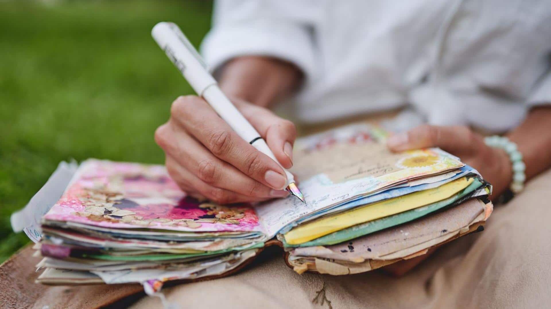 เพิ่มความมีสติในชีวิตประจำวันด้วยบันทึกศิลปะ