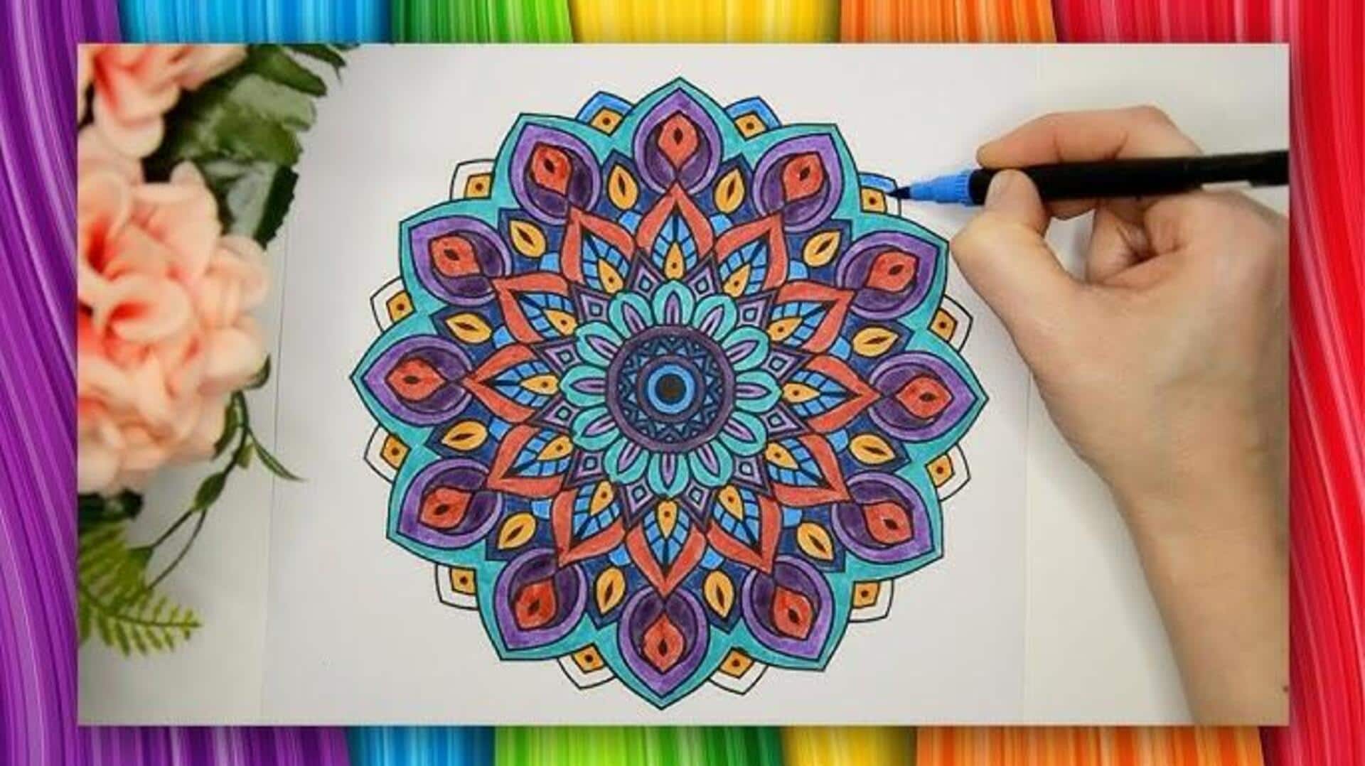 เติมพลังด้วยการระบายสีอย่างมีสติ