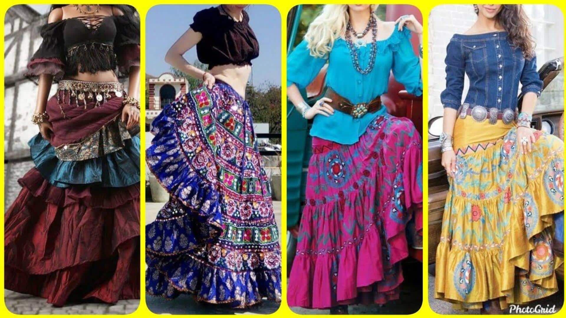 5 สไตล์แมตช์ลงตัวกับกระโปรงยิปซี