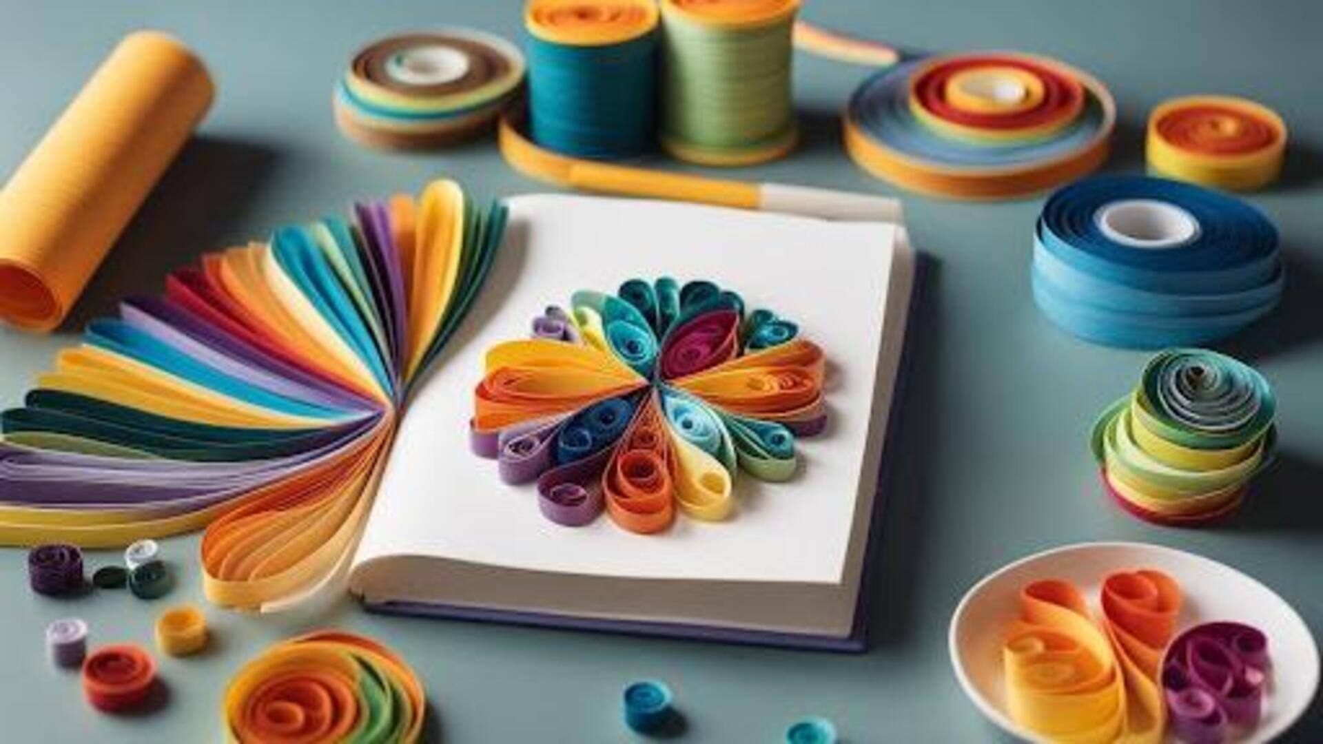 เพิ่มความคิดสร้างสรรค์ด้วยศิลปะกระดาษควิลลิ่ง 