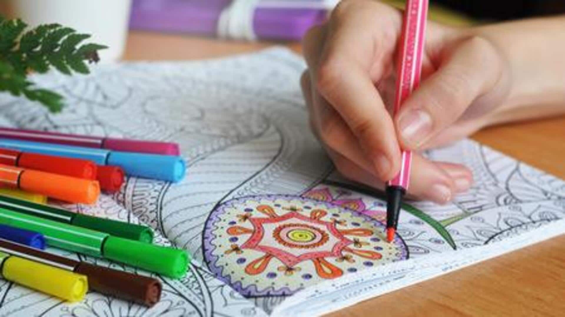 5 วิธีเพิ่มความคิดสร้างสรรค์ผ่านการระบายสีอย่างมีสติ