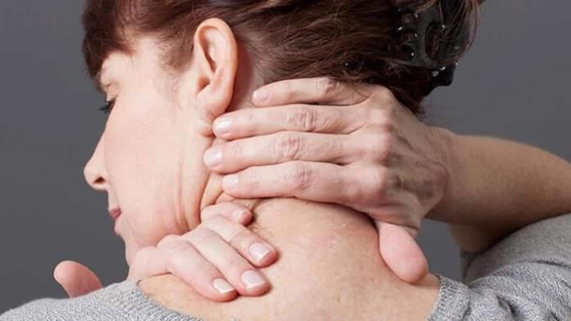 การผ่อนคลายความตึงเครียดด้วยการนวดด้วยตนเอง