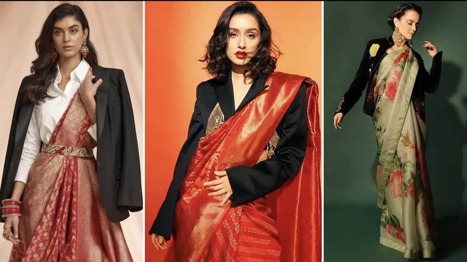 5 แบบเบลเซอร์ที่แมตช์กับการใส่ผ้าซารีได้อย่างลงตัว