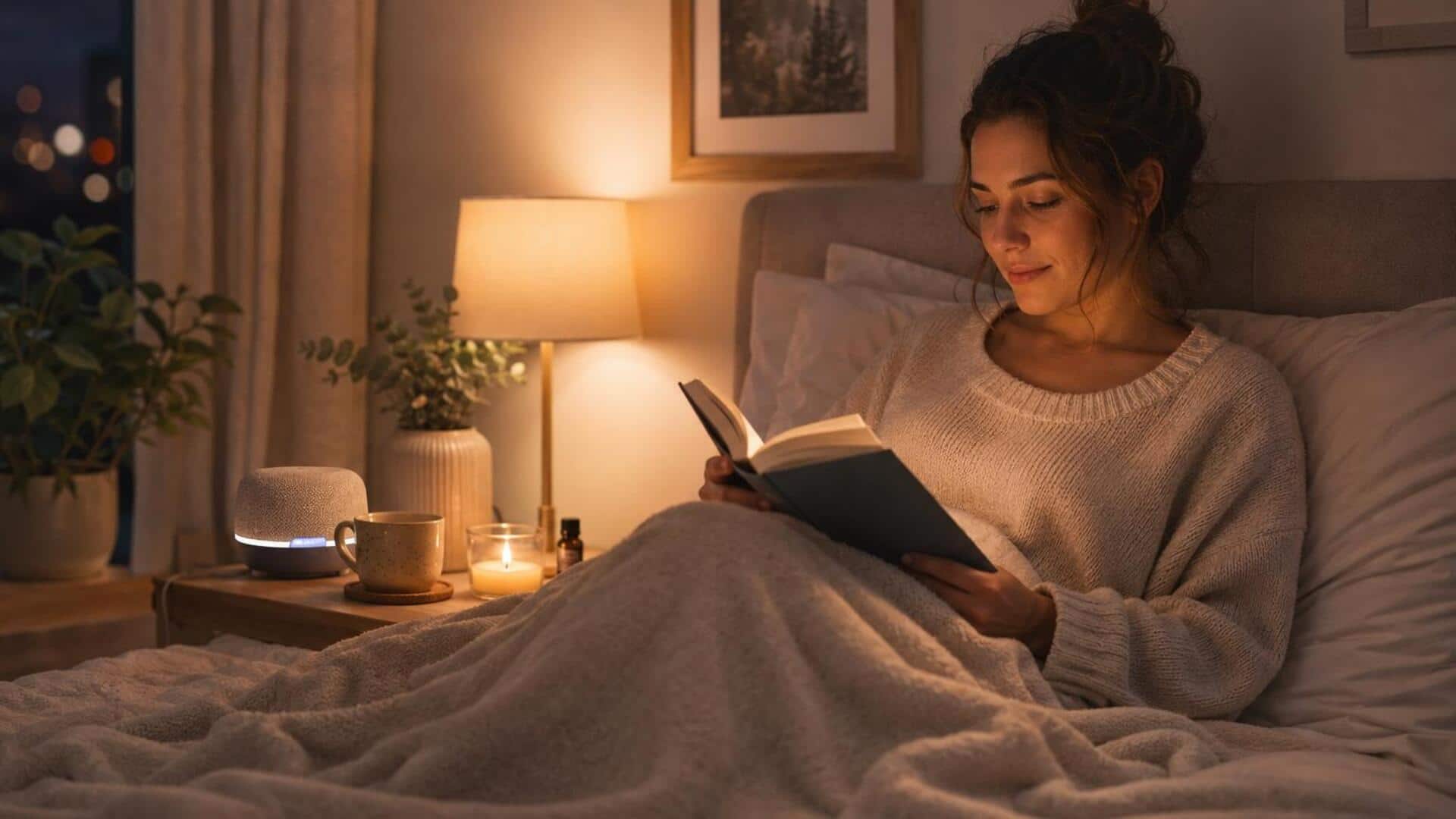 5 วิธีนอนหลับสบายด้วยกิจวัตรยามค่ำคืนแสนผ่อนคลาย
