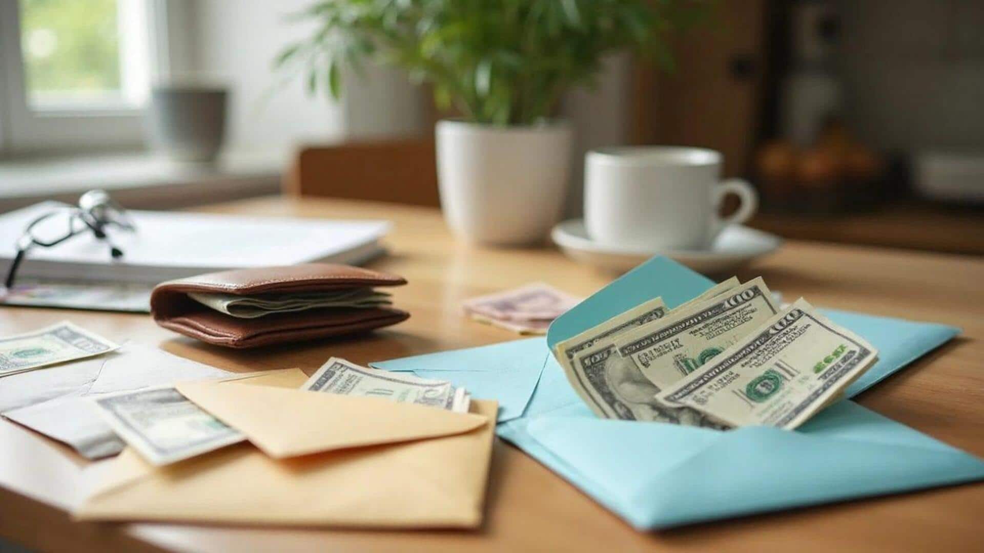 จัดการการเงินประจำวันด้วยระบบซองจดหมาย