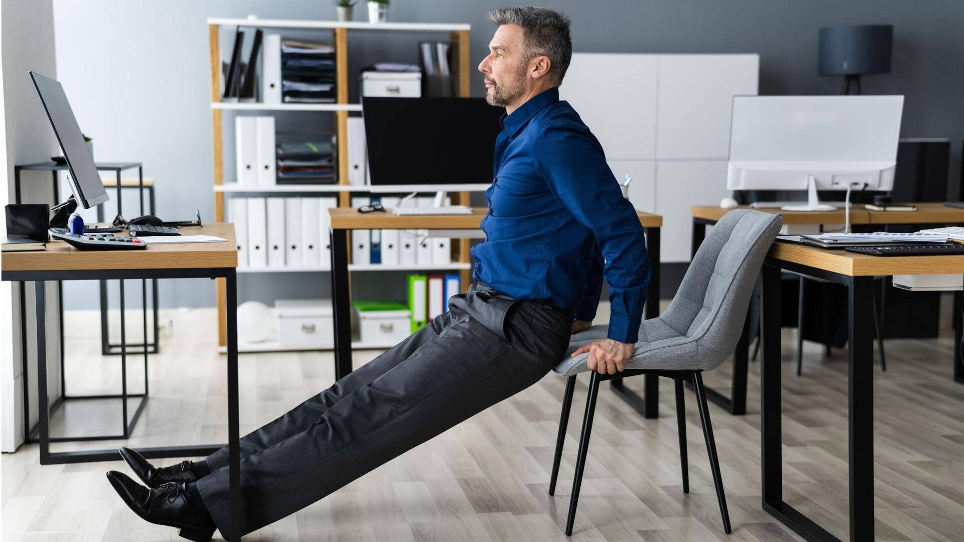 เพิ่มพลังงานด้วยการออกกำลังกายที่โต๊ะทำงาน