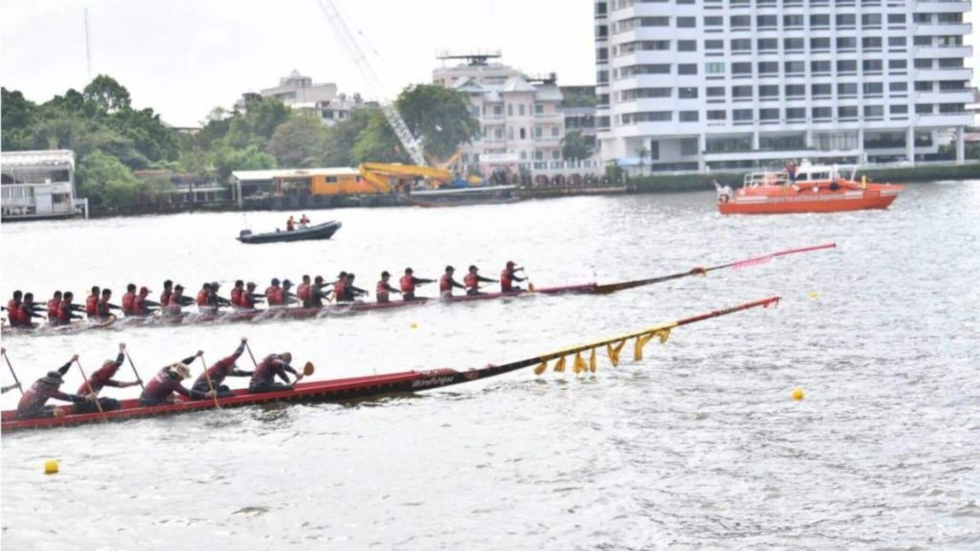 การแข่งเรือยาวไทย