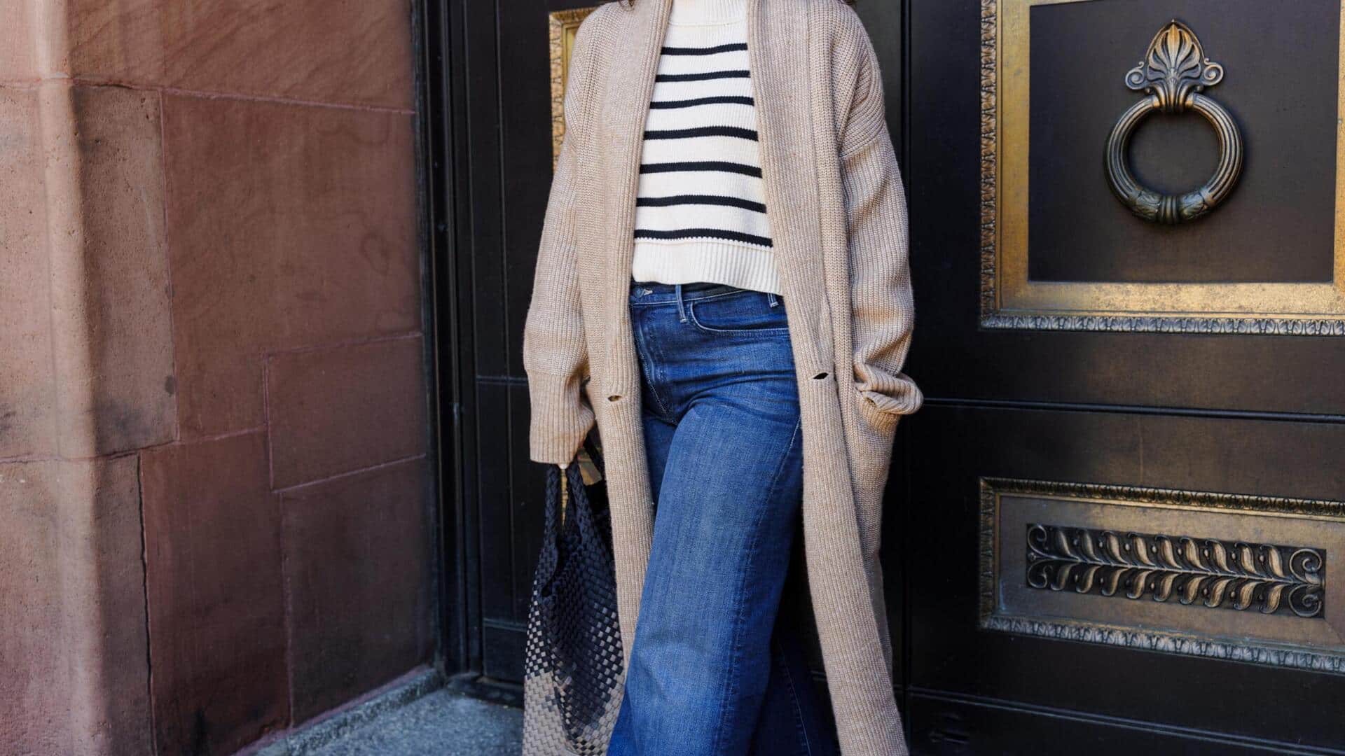 5 สไตล์คาร์ดิแกนที่แมตช์กับกางเกงบานแล้วดูดีสุดๆ