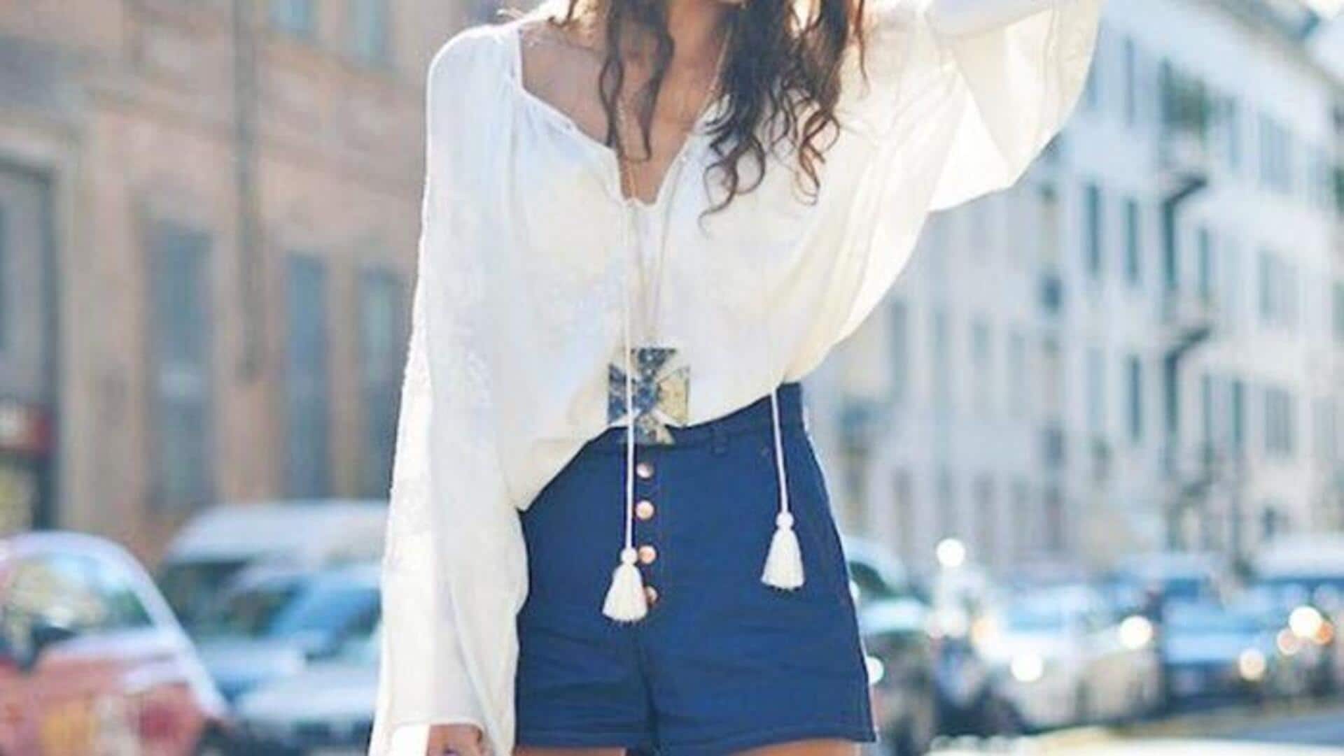 5 ลุคสุดชิคที่เข้ากับกางเกงขาสั้นลายแจ็คการ์ด