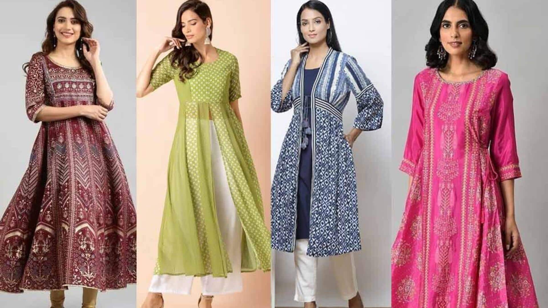 5 สไตล์ชูริดาร์ที่แมตช์กับคุร์ต้ายาวได้อย่างลงตัว