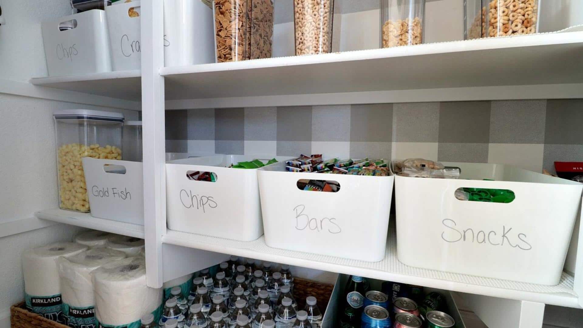 จัดระเบียบของชำอย่างมีประสิทธิภาพด้วยกล่องเก็บของ