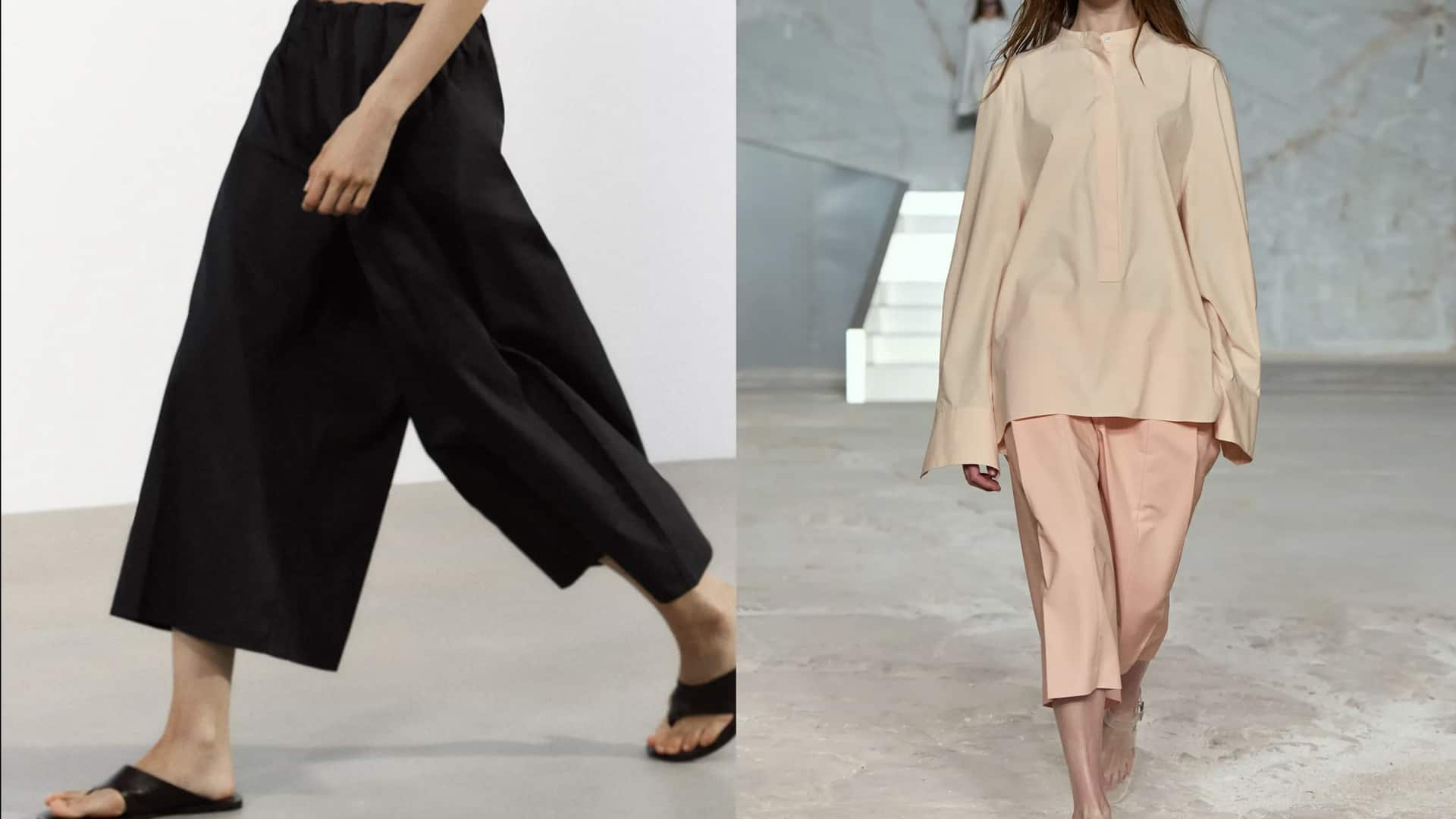 5 ลุคแฟชั่นที่แมตช์กับกางเกงคูลอตผ้าซาตินได้อย่างลงตัว