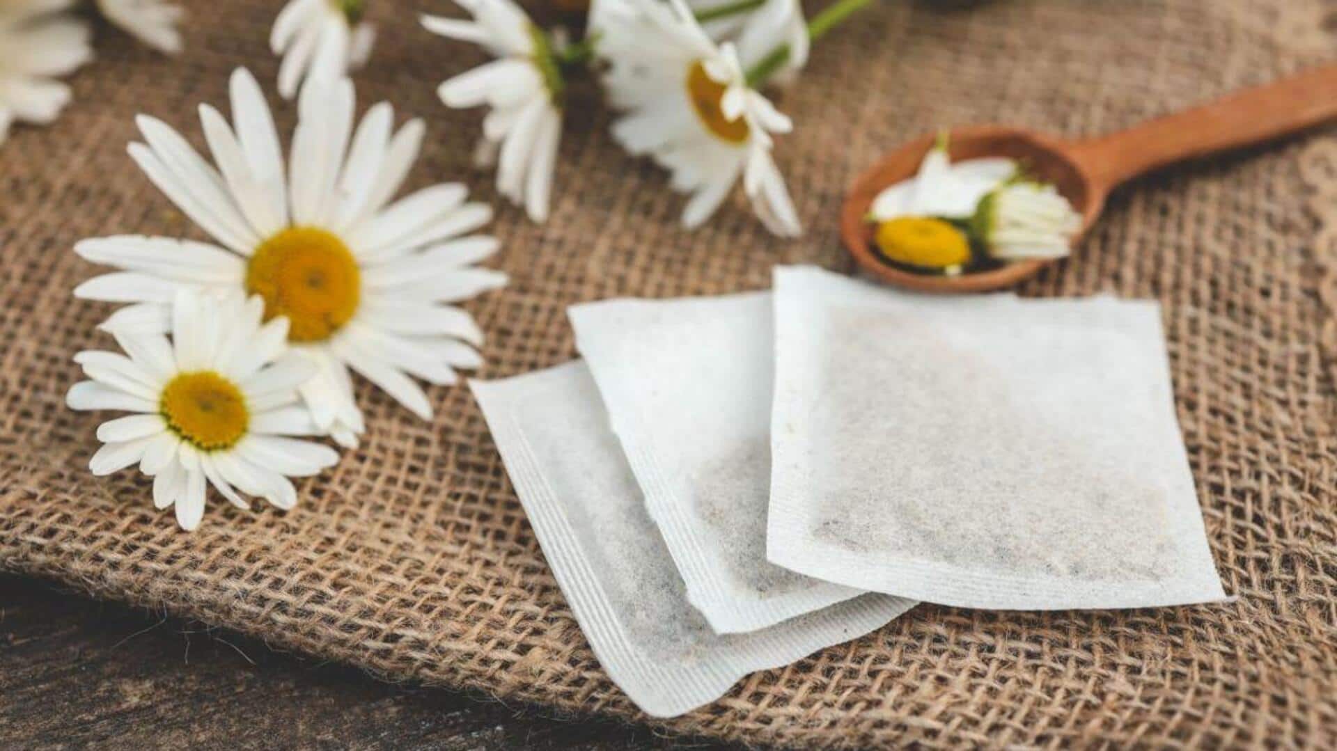 5 ไอเดียสุดคุ้มในการใช้ถุงชาแคโมมายล์