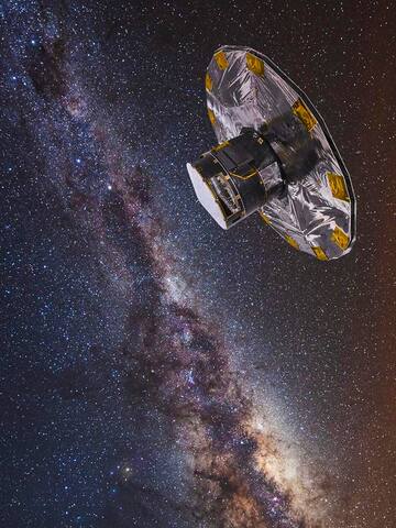 How Gaia spacecraft maps Milky Way