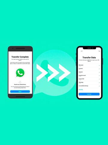 How to transfer WhatsApp Android to iOS