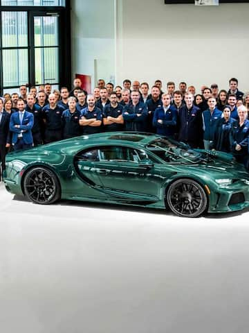 BUGATTI CHIRON’s production milestone