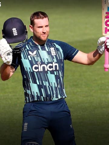 Dawid Malan smashes second ODI century: Key stats