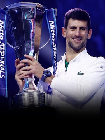 Novak Djokovic claims sixth ATP Finals